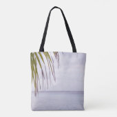 Caribbean Sunset Ocean Palm 5 Tote Bag (Achterkant)