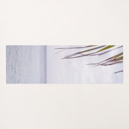 Caribbean Sunset Ocean Palm 5 Yogamat (Achterkant (horizontaal))