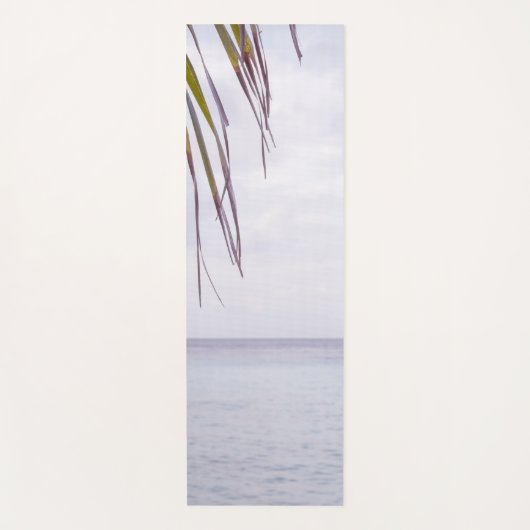 Caribbean Sunset Ocean Palm 5 Yogamat (Voorkant)