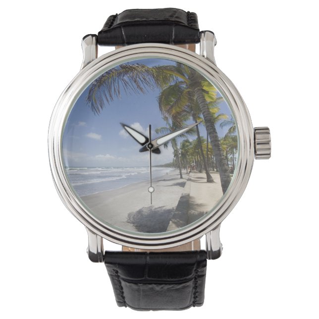 Caribbean - Trinidad - Manzanilla Beach on Horloge (Voorkant)