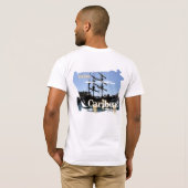 Caribea Pirate Ship T-shirt (Achterkant volledig)