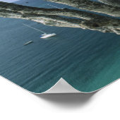 Caribisch, Anguilla eiland, Road Bay Haven. Poster (Hoek)