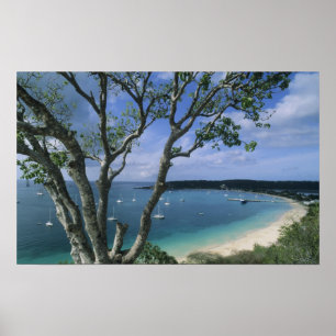 Caribisch, Anguilla eiland, Road Bay Haven. Poster