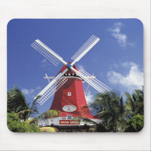 Caribisch, Aruba. Oude molen, omgebouwd tot 'Molen Muismat