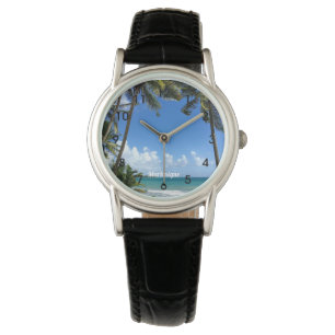 Caribisch eiland, Martinique (gelabeld) Horloge