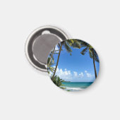 Caribisch eiland, Martinique Magneet (Voorkant / Achterkant)