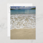 Caribisch gebied, Amerikaanse Maagdeneilanden, St. Briefkaart (Voorkant / Achterkant)