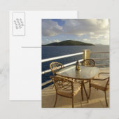 Caribisch gebied, Amerikaanse Maagdeneilanden, St. Briefkaart (Voorkant / Achterkant)