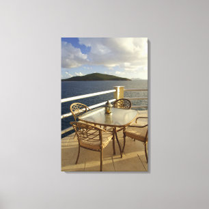 Caribisch gebied, Amerikaanse Maagdeneilanden, St. Canvas Afdruk