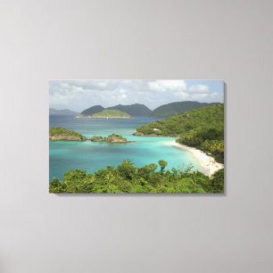 Caribisch gebied, Amerikaanse Maagdeneilanden, St. Canvas Afdruk