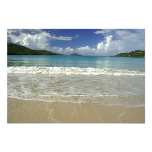Caribisch gebied, Amerikaanse Maagdeneilanden, St. Foto Afdruk