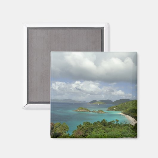 Caribisch gebied, Amerikaanse Maagdeneilanden, St. Magneet (Voorkant / Achterkant)