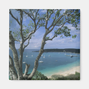 Caribisch gebied, Anguilla eiland, Road Bay Haven. Magneet