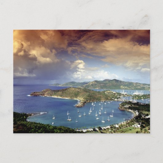 Caribisch gebied, Antigua. Briefkaart (Voorkant)