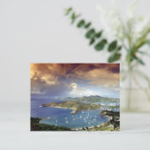 Caribisch gebied, Antigua. Briefkaart (Staand voorkant)