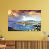 Caribisch gebied, Antigua. Canvas Afdruk (Insitu (Woonkamer))