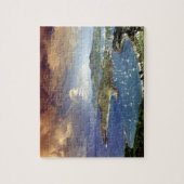 Caribisch gebied, Antigua. Legpuzzel (Verticaal)