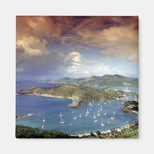 Caribisch gebied, Antigua. Magneet (Voorkant)