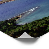 Caribisch gebied, Antigua. Poster (Hoek)