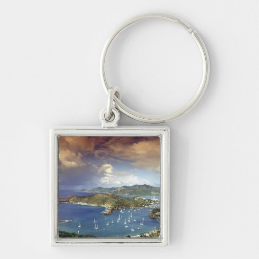 Caribisch gebied, Antigua. Sleutelhanger (Voorkant)