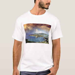 Caribisch gebied, Antigua. T-shirt