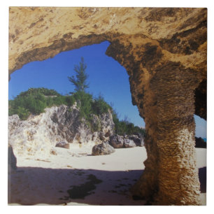 Caribisch gebied, Bermuda, Tucker's Town. Natuurli Tegeltje