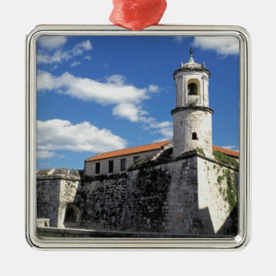 Caribisch gebied, Cuba, Havana. Oud Havana, Castil Metalen Ornament