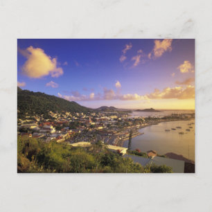 Caribisch gebied, Franse West-Indië, St. Martin. Briefkaart