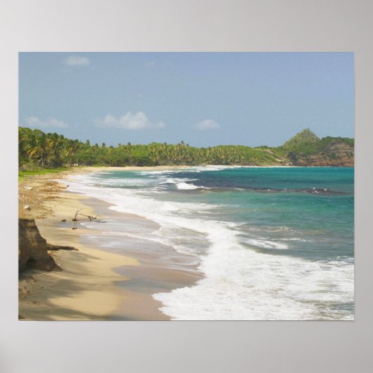 Caribisch gebied, GRENADA, Oostkust, Grenada-baai, Poster (Voorkant)