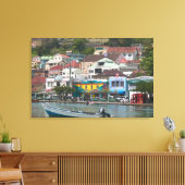 Caribisch gebied, GRENADA, St. George's, St. Georg Canvas Afdruk (Insitu (Woonkamer))