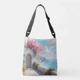 Caribisch gebied in de lente crossbody tas