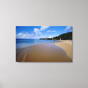 Caribisch gebied, Kleine Antillen, West-Indië, 3 Canvas Afdruk