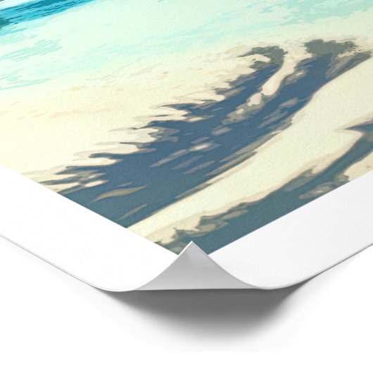  Caribisch gebied reizen Poster