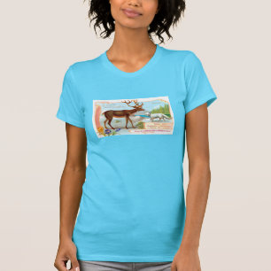  Caribisch gebied (rendieren) en Arctische vos T-shirt