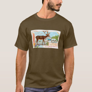  Caribisch gebied (rendieren) en Arctische vos T-shirt