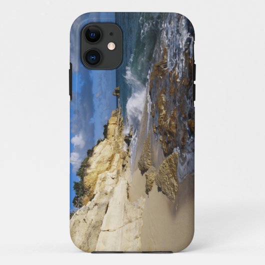 Caribisch gebied, St. Martin, Kliffen bij Cupecoy- Case-Mate iPhone Case (Achterkant)