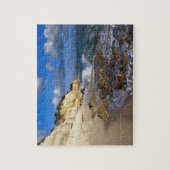 Caribisch gebied, St. Martin, Kliffen bij Cupecoy- Legpuzzel (Verticaal)