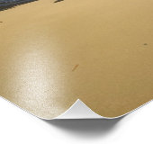 Caribisch gebied - Tobago - strand langs de Atlant Foto Afdruk (Hoek)