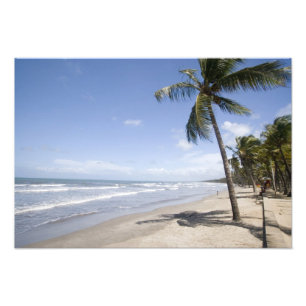 Caribisch gebied - Trinidad - Manzanilla Beach op  Foto Afdruk