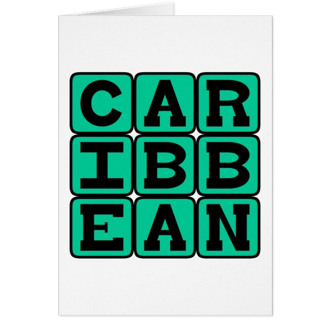 Caribisch gebied, Tropische eilanden (Voorkant)
