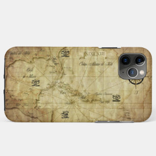 Caribisch - oude kaart... Case-Mate iPhone case