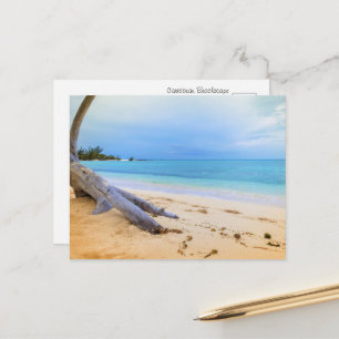 Caribisch strand briefkaart