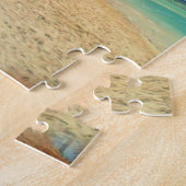 Caribisch strand mooie collage legpuzzel (Zijkant)