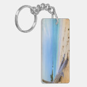 Caribisch strand sleutelhanger (Voorkant Links)