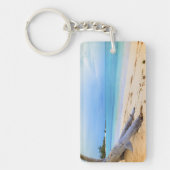Caribisch strand sleutelhanger (Voorkant)