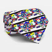 caribisch stropdas (Opgerold)