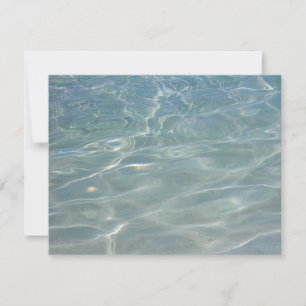 Caribisch Water Abstract Blauw Natuur Kaart