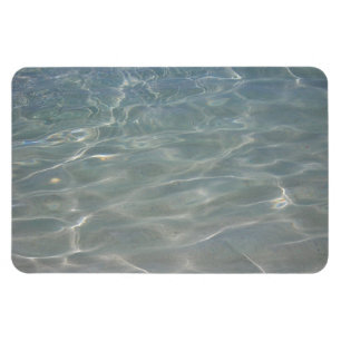 Caribisch Water Abstract Blauw Natuur Magneet