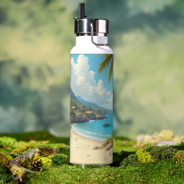 Caribisch weekend waterfles