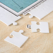 Caribisch / West-Indië, Oude gerestaureerde kaart. Legpuzzel (Zijkant)